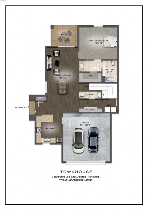 1945 Floor Plan